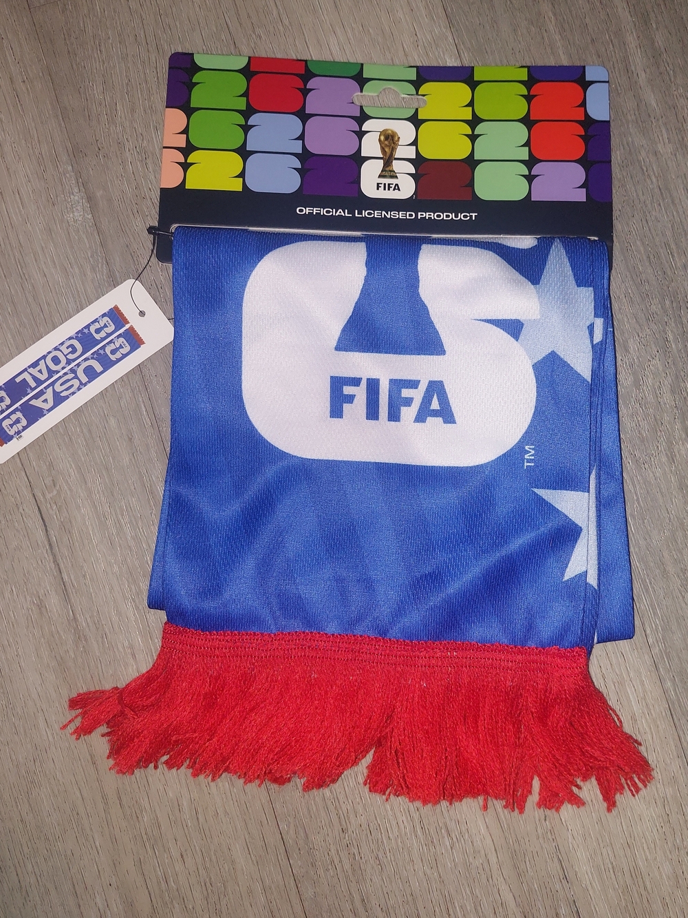 New 2026 FIFA World Cup Scarf Officially Licensed Team USA NWT